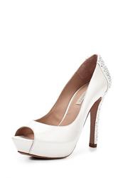 купить Туфли на платформе с открытым носом Pura Lopez PU761AWAMG37, белые/каблук фото Туфли на платформе с открытым носом Pura Lopez PU761AWAMG37, белые/каблук