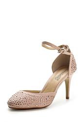 купить Женские туфли на каблуке Timeless TI990AWASJ06, бежевые со стразами фото Женские туфли на каблуке Timeless TI990AWASJ06, бежевые со стразами
