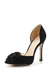 купить Туфли на высоком каблуке Dali DA002AWBEI11, черные открытые фото Туфли на высоком каблуке Dali DA002AWBEI11, черные открытые