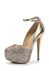 купить Туфли на платформе и шпильке Steve Madden ST170AWASC69, золотые фото Туфли на платформе и шпильке Steve Madden ST170AWASC69, золотые
